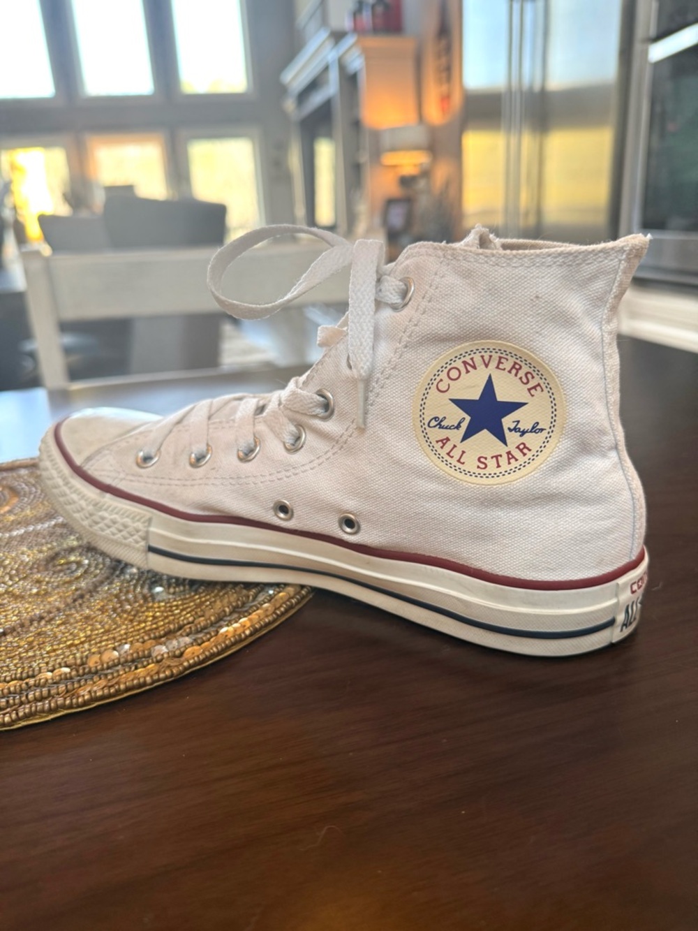 CONVERSE Chuck Taylor All Star High Top Sneakers - Women Size 8